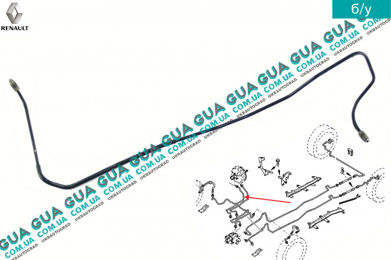 Схема тормозных трубок рено лагуна 1