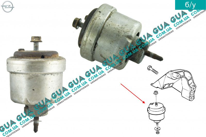 Подушки двигателя на Opel Vectra A (Опель Вектра А)