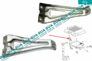 Кронштейн крепления радиатора интеркулера Toyota / ТОЙОТА HILUX 2005-2015 3.0D-4D (2982 куб.см.)