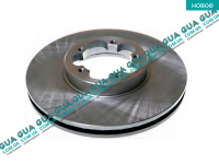 Тормозной диск вентилируемый передний ( 300 мм ) Ford / ФОРД TRANSIT 2006- / ТРАНЗИТ 06- 2.2TDCI (2198 куб.см.)