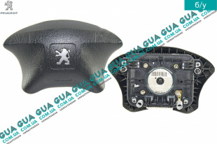 Подушка безопасности AirBag ( руль ) Peugeot / ПЕЖО PARTNER M59 2003-2008 / ПАРТНЕР М59 03-08 1.9D (1868 куб.см.)