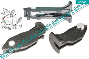 Наконечник / кронштейн крепления троса сцепления к педали ( держатель, фиксатор) 1шт   