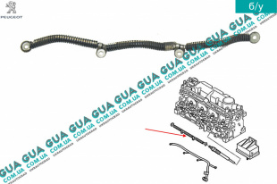  Шина свечей накала ( провод )   