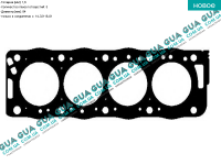  Прокладка головки блока цилиндров (ГБЦ) 5 меток