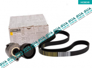 Комплект ремня генератора (шкив натяжитель ролик ремень)   