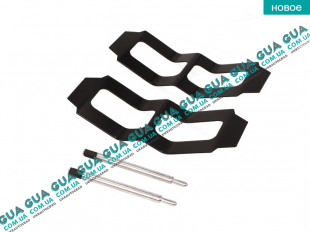 Планка тормозного суппорта переднего MB 207-410 (Perrot)   