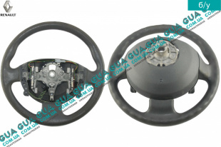 Руль под AirBag ( рулевое колесо ) ( под перешив без кнопок ) Renault / РЕНО MEGANE II / МЭГАН 2 1.5DCI (1461 куб.см.)