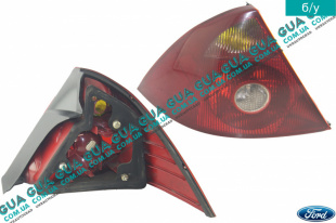 Фонарь задний левый ( лифтбек, седан )   