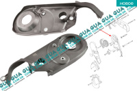 Защита зубчатого  ремня ГРМ / крышка / кожух паса привода   верхняя внутренняя