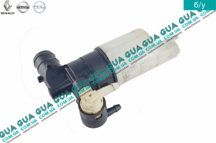 Насос ( моторчик ) стеклоомывателя на 2 выхода   