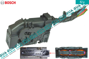 Фишка / разъем / штекер с проводами ( колодка ) блока ABS ( Блока АБС / Блока управления ABS )   