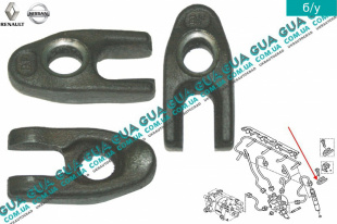 Бугель крепления форсунки ( зажим / держатель )   