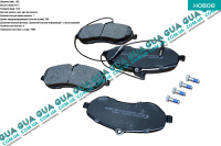 Тормозные колодки передние Lucas / TRW