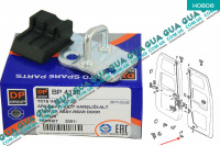 Скоба замка задней двери нижняя ( фиксатор / зацеп / петля ) Ford / ФОРД TRANSIT TOURNEO 2006- / ТРАНЗИТ ТОРНЭО 06- 2.2TDCI (2198 куб.см.)