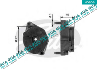 Натяжной механизм ремня генератора ( Натяжная планка / ролик / натяжитель )