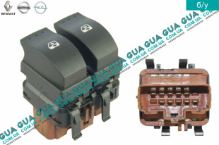 Кнопка стеклоподъемника левая   