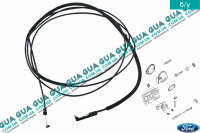 Трос открытия лючка топливного бака ( крышки ) L4220мм Ford / ФОРД MONDEO III 2001-2007 / МОНДЕО 3 2.0 16V (1999 куб.см.)