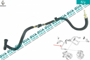Патрубок / трубка топливной системы ( к топливному фильтру )   