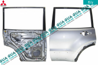 Дверь задняя левая Mitsubishi / МИТСУБИСИ PAJERO III 2000-2006 / ПАДЖЕРО 3 00-06 3.2DI-D (3200 куб.см.)
