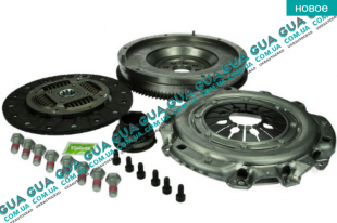 Маховик сцепления демпферный (с комплектом сцепления) BMW / БМВ 5-series E39 1997-2003 528i ( 2793 куб. см.)