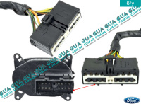 Фишка / разъем / штекер з проводами переключателя \ включателя света фар / противотуманных фар / корректора фар