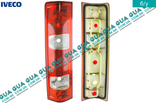 Фонарь задний левый   