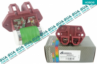 Резистор вентилятора основного радиатора ( реостат / сопротивление / регулятор ) с кондиционером   