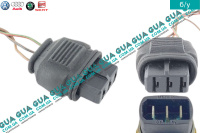 Фишка / разъем датчика з проводами / штекер термовыключателя вентилятора радиатора ( датчика включения вентилятора ) 3 контакта