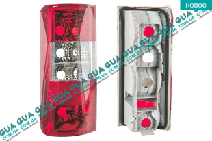 Фонарь задний левый ( без платы )   