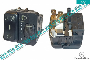 Переключатель противотуманных фар ( Кнопка/регулятор корректора фар )   