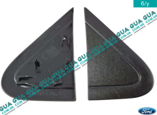 Молдинг ( листва ) декоративная накладка зеркала правая наружная / треугольник   