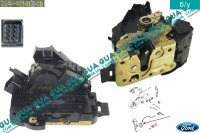 Замок двери передней левой электрический Ford / ФОРД FOCUS I 1998-2004 / ФОКУС 1 98-04 1.4 V16 (1388 куб. см.)