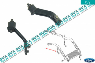 Кронштейн  патрубка интеркулера    
