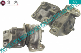Подушка / опора двигателя левая Peugeot / ПЕЖО BOXER II 2002-2006 / БОКСЕР 2 02-06 2.2HDI (2179 куб.см.)