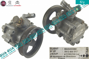 Насос гидроусилителя руля ( ГУР / гидроусилитель руля ) ( 4 ручейков )   