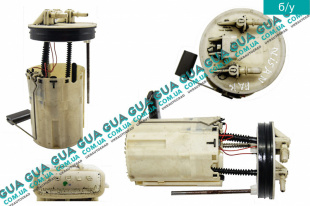 Датчик уровня топлива в баке ( колба ) / электрисческий Nissan / НИССАН ALMERA N16 / АЛЬМЭРА Н16 2.2 DCI ( 2184 куб.см.)