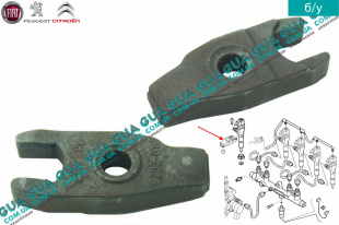 Бугель крепления форсунки ( зажым / держатель ) 1шт.   