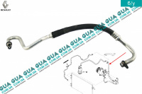Трубка / патрубок кондиционера ( шланг от компрессора к осушителю ) Renault / РЕНО LAGUNA II / ЛАГУНА 2 2.2DCI (2188 куб.см.),