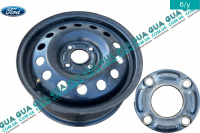 Диск колесный r15 6Jx15H2 ET52,5 металлический ( стальной / железный ) Ford / ФОРД FIESTA VAN 2003- / ФИЕСТА ВАН 03- 1.25 (1242 куб.см.)