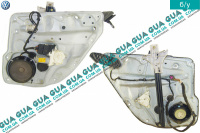 Стеклоподъемник правой задней двери электрический с динамиком