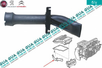 Патрубок / трубка воздухозаборника печки ( водосток )