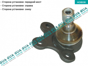 Шаровая опора нижняя правая   