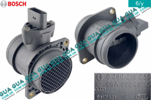 Расходомер воздуха ( воздухомер / датчик массового расхода воздуха ) ДМРВ   