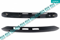 Планка / накладка фонарей подсветки задних левих розпашних дверей / дверки ( корпус подсветки номерного знака / крышки багажника )