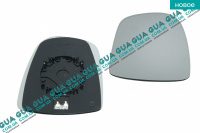 Вкладыш зеркала заднего вида правый с подогревом