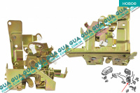 Замок задней правой двери средний ( распашная дверь )