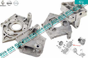 Кронштейн крепления ТНВД   