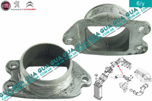 Патрубок интеркулера ( к коллектору )   