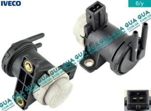 Клапан преобразователь давления  турбины ( управление ОГ  / вакуумний трансдьюсер )   