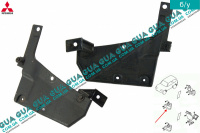Брызговик передний правый Mitsubishi / МИТСУБИСИ PAJERO III 2000-2006 / ПАДЖЕРО 3 00-06 3.5 (3497 куб.см.)
